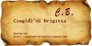 Czeglédi Brigitta névjegykártya